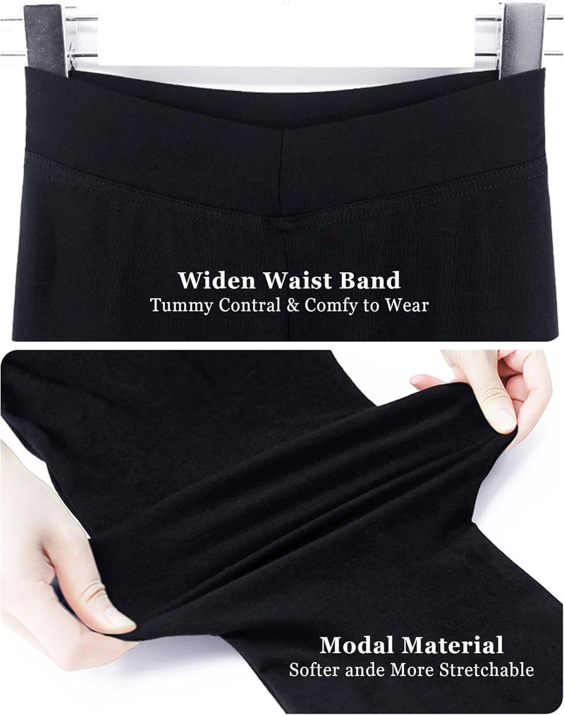 Daydance Modal Girls Kids Black Leggings Pants for Ballet, Dance, Gymnastic, Yoga, Daily Life - Image 5